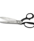 Wide Blade Bent Handle Industrial Shears For Sewing Fabric Upholstery Carpet And Drapery Work Heavy Duty Utility Scissors