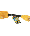 Tough As Nails 30 Amp Generator To RV Adapter Cable With Locking Nema L5 30 Male Plug And Standard Nema Tt 30 Socket for easy connections.