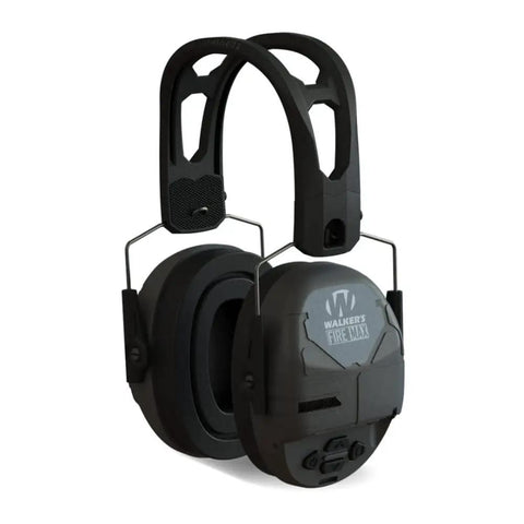 Rechargeable Lightweight Shooting Range Electronic Hearing Protection Earmuffs With FireMax Slim Low Profile Design