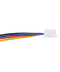 Wiring harness with multi-colored wires for 20 Mm Mini Stepper Motor Linear Slider Actuator With 45 Mm Lead Screw 2 Phase 4 Wire Config.