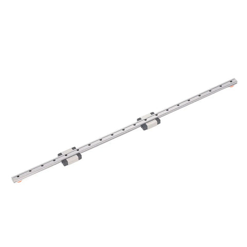 Stainless Steel Linear Guide Rail 300mm With Four Point Contact for smooth precise movement on 3D printers and CNC machines side view.
