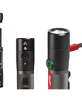 Rechargeable LED Flashlight 800 Lumens With TrueView Output Dual Spotlight And Flood Beam USB Powered Battery