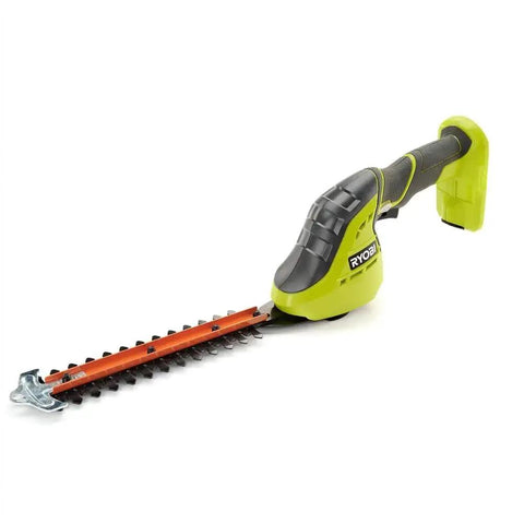 Heavy Duty 18V Cordless Grass Shear And Shrubber Trimmer Featuring Quick Swap Blades for precise trimming and shaping.