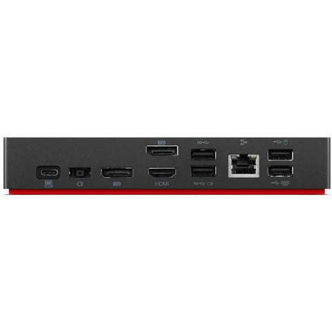 Slick Grind Ready Workspace Bundle Featuring Universal Smart USBC Docking Station with various ports for connectivity.