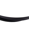 Close-up of 18 Foot CCX20518 Control Cable Replacement For 1979 And Later Johnson Evinrude Outboard Motors Black Heavy Duty Marine Cable