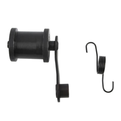 Motorcycle Chain Tensioner Spring Roller Slider Guide Adjuster Wheel Pulley Kit Fits Pit Bike Moto ATV Quad Scooter Models black steel