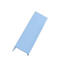 Hidden Cabinet Handles 120mm Concealed Drawer Pulls small sleek style in blue, metal design for easy install and invisible door pulls.
