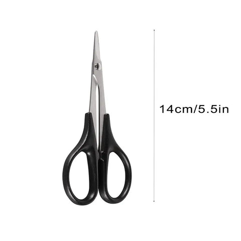 Straight scissor from All In One RC Car Tool Kit With Ball Bearing Remover Reamer Body Hole Puncher Wheel Hub Cross Socket