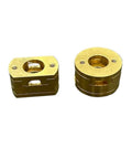 Upgrade Your 3D Printer Game With Round Square Oldham Couplings For T8 Lead Screws In 16mm Size Ensuring Smooth Z Axis Movement And Reliable Performance For Long Lasting Wear Resistant Builds That Rock. 16mm brass Oldham couplings for T8 lead screws, round and square