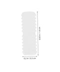 100 Pcs Nylon Hidden Fasteners And Double Headed Furniture Connectors To Keep Shelves And Cabinets Locked Down Tight With A Smooth Clean Look, white connector size 0.63 in.