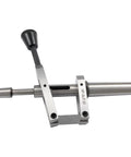 Precision Sensitive Drill Tailstock Attachment With Manual Feed Control For Bench Lathes And Drill Presses, metal, 1 inch travel