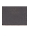 Pro Grade Graphite Block Plate Sheet 99.9 Percent Carbon Pyrolytic Electrode Quality 100X50X10mm, top view