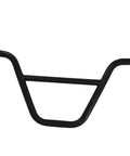 Riser BMX Handlebar 22.2mm For Mountain Street Bikes, 680mm Length, Matte Black Aluminum Alloy Bar With 7/8 Inch Clamp