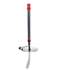 Heavy Duty Pro Grade Self Priming Paint Roller Featuring Automatic Semi Auto Suction Pump Extended Comfort Handle, top view with suction tube.