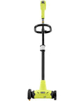 Heavy Duty 18 Volt Cordless Patio Cleaner And Wire Brush Edger Replacement Attachment Kit Including Battery And Rapid Charger frontal view of device with brush head.