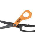 Titanium-Coated Professional Scissors For Heavy-Duty Cutting, Stainless Steel Shears For Sheet Metal, Leather And Other Tough Materials