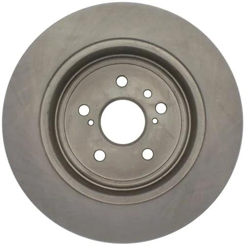 Front view of Centric 121.44159 C-Tek rear brake rotor with five lug holes