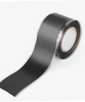 Black self adhesive silicone tape roll for leak repair on garden hose and pipes, quick weatherproof sealing for cars and home use