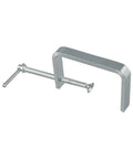 G Shaped C Clamp Set 50mm Heavy Duty Adjustable Woodworking Clips For Wood Plastic Drilling Desk Divider Clips Built Tough Fasteners