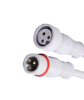 Heavy Duty IP65 Waterproof LED Connectors 5 Pair 3 Pin 22AWG Wiring Harness Cable For Off Road Trucks And Security Cameras with male and female ends.