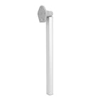 555mm Folding Table Leg Detachable Aluminum Alloy Beefy Heavy Duty Silver Space Saving Leg For Kitchen And Dining, Cabinets And Tables