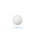 Top Shelf Twenty Five Pack G Five Precision Ceramic Bearing Balls Fifteen Sixty Fourth Inch Zirconium Oxide shows a 15/64 inch white ceramic ball.