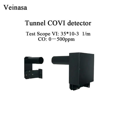 Heavy Duty Tunnel Co And Visibility Detector Beefed Up Industrial Air Quality Monitor With Rs485 Digital Interface showing CO detector and bracket.