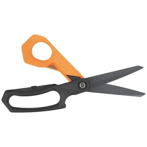 Titanium-Coated Professional Scissors For Heavy-Duty Cutting, Stainless Steel Shears For Sheet Metal, Leather And Other Tough Materials