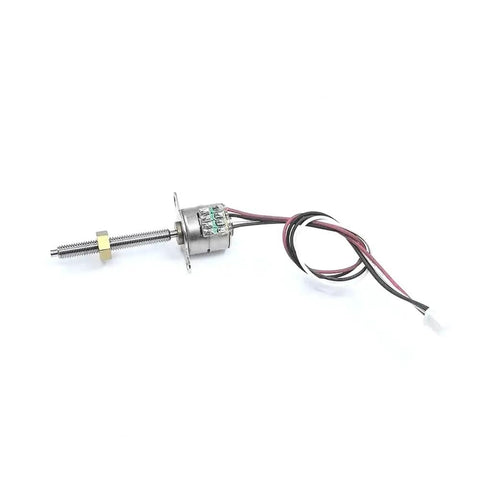 5V 500mA Precision Stepper Motor Starter 2 Phase 4 Wire Long Linear Actuator with 23mm Stroke and 18 Degree Step Angle
