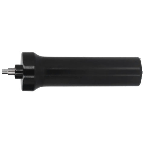 Pro Watch Repair Air Pump Tool With Crystal Removal Key, black handle, stainless steel and ABS, side view