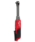 Badass 3/8 Inch Extended Reach High Speed Ratchet Built With A Pro Powerstat Brushless Motor And Metal Trigger side view image