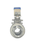 VARMHUS full-port ball valve, 1/2 in, 304 stainless steel, blue handle