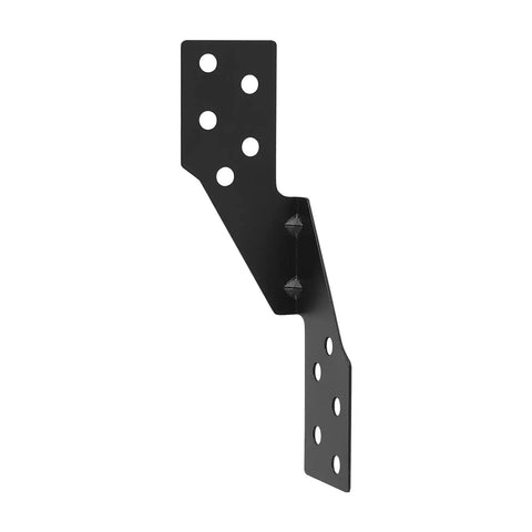 Tough As Nails Heavy Duty Hurricane Straps And Roof Ties 80 Piece Galvanized Steel Brackets With Black Powder Coating For Rock Solid And Rust Proof Framing Projects