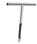 Ergonomic Stainless Steel Soil Sampler Probe With T Handle For Lawn Garden Agriculture Forestry Durable Lightweight No Fuss Easy To Use Tool For Quick Sampling And Accurate Readings