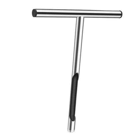 Ergonomic Stainless Steel Soil Sampler Probe With T Handle For Lawn Garden Agriculture Forestry Durable Lightweight No Fuss Easy To Use Tool For Quick Sampling And Accurate Readings