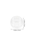 Kid Proof Gas Stove Knob Safety Covers Easy Install Multi Function Appliance Guard transparent dimensions shown