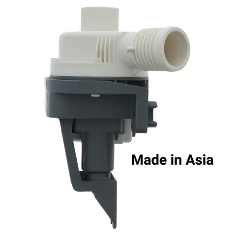 Washer Drain Pump Replacement W10727777 W10876600VP compatible easy install durable build multicolor housing side view