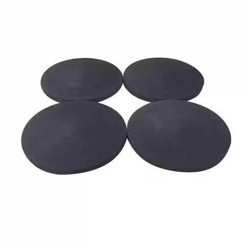 Pro Grade Graphite Disc Set Five Pack 5mm Thick 40mm Diameter 99.99 Percent Pure Conductive Graphite Plates High Temperature And Oxidation