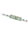 Premium MGN7C Linear Guide Rail Kit Including Two Precision Blocks For Smooth Motion Control Perfect DIY CNC Router And 3D Printer Builds With Zero Friction And High Durability. MGN7C rail with two blocks