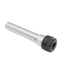 Extended Rod Side Fixed ER Chuck For CNC Lathe And Milling Machine Heavy Duty Workhorse featuring a steel body and precision threading.