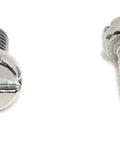 Pro Grade M3X6 Stainless Steel Slotted Cheese Head Machine Screws with smooth finish and low profile design.