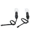 Dope 48V To 72V LED Bike Turn Signals With Bright Orange Amber Bulbs For Scooters And Ebikes That Keep You Safe On The Road With Super Clear Indicators, pair with wires