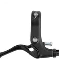 Mini Trigger Right Hand Brake Lever For Caliper And Cantilever Bikes Short Blade One Finger 22.2mm Clamp Aluminum Alloy Black