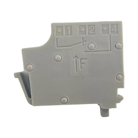 Beefed Up Circuit Breaker Accessory For PowerPacT M P R With Auxiliary Alarm Switch And Overcurrent Trip, Grayish Brown Finish