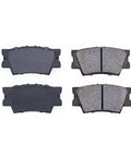 Two Rear Z16 Ceramic Brake Pads Replacement For Lexus ES300h ES350, Avalon, Camry, RAV4, Matrix, Rear Brake Pad Set shovel view