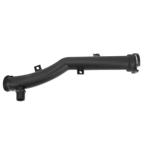 Water Coolant Hose Engine Curved Radiator Flange Pipe PP Material OE 1351VF, black, side view