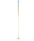 Heavy Duty Smoke Detector Removal Pole With Slick Aluminum Extension Handle For High Ceiling Fire Alarms, tall design with gripping top.