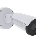 Hella Crisp Network Camera For Remote Surveillance With Motion Detection And Wired Connection Featuring F1.0 Aperture And 800X600 Resolution profile view.