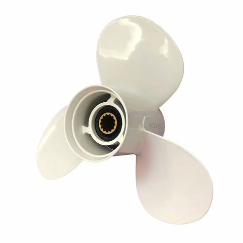 Outboard Boat Propeller 11 5 8 Inch Diameter 11 Inch Pitch 3 Blade 13 Spline For Yamaha Outboards 25HP Through 60HP Fits 1984 And Newer Engines Model 69W 45947 00 00 Compatible Drop In Replacement High Quality