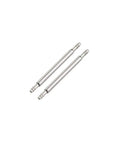 Heavy Duty 18mm Watch Spring Bar Pins Made From Rust Proof 316 Stainless Steel For Zero Hassle Strap Swaps And Lock Tight Lug Link Security Pack Of Two, showing two spring bars.